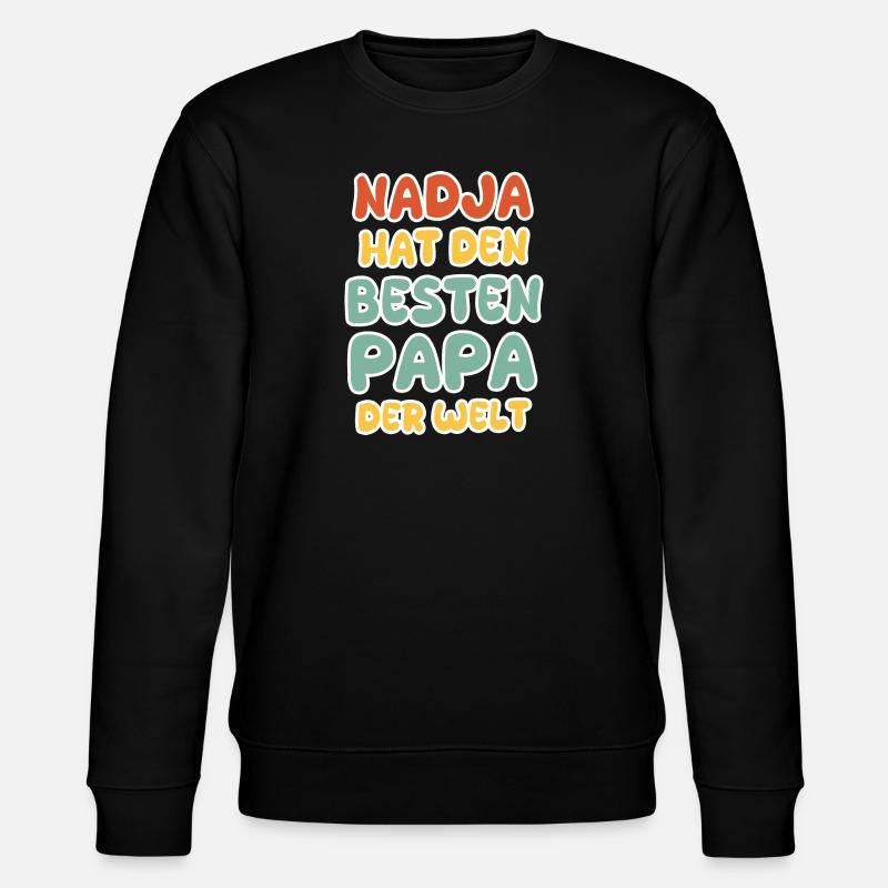 Nadja - Stanley/Stella Unisex Bio-Sweatshirt CHANGER  - Schwarz