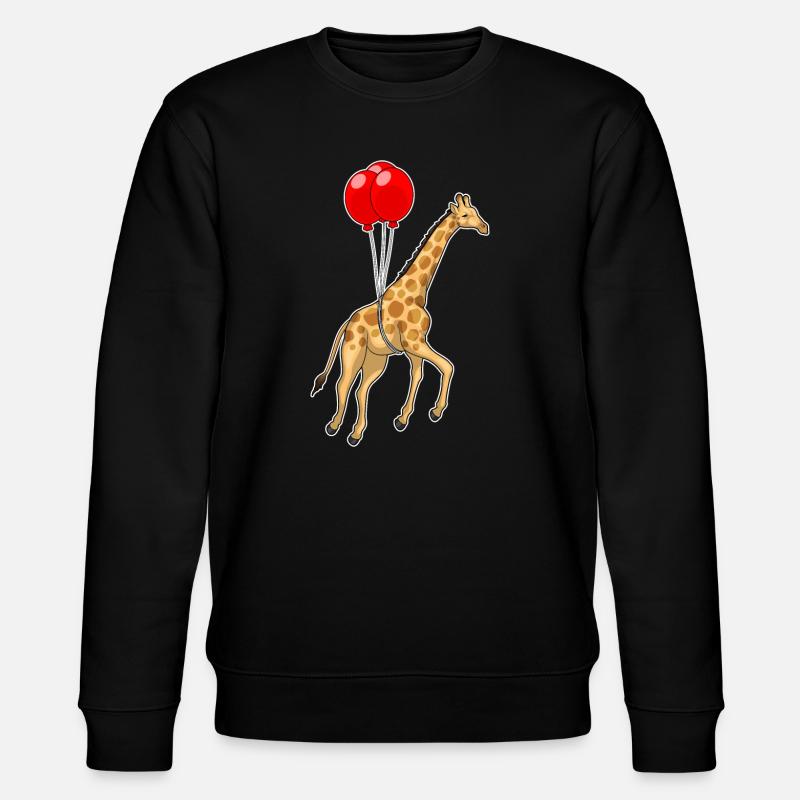 Ballon girafe - Sweat bio CHANGER Stanley/Stella Unisexe - noir
