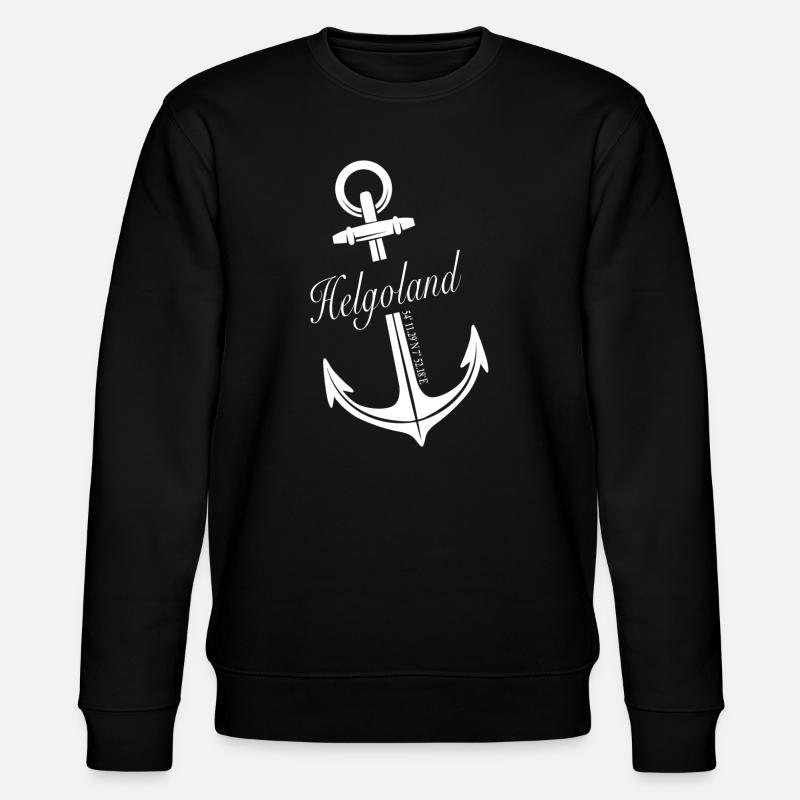 Helgoland - Stanley/Stella Unisex Bio-Sweatshirt CHANGER  - Schwarz