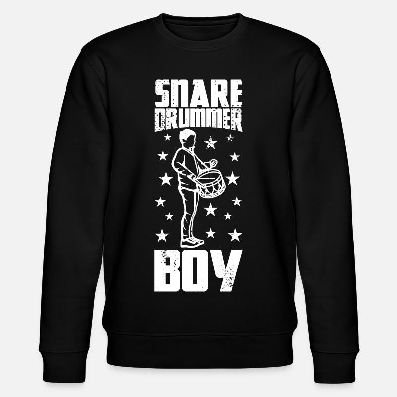 Trommler Junge - Stanley/Stella Unisex Bio-Sweatshirt CHANGER  - Schwarz