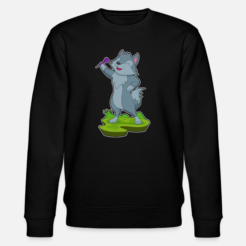 Dart de loup Dartpfeil - Sweat bio CHANGER Stanley/Stella Unisexe - noir
