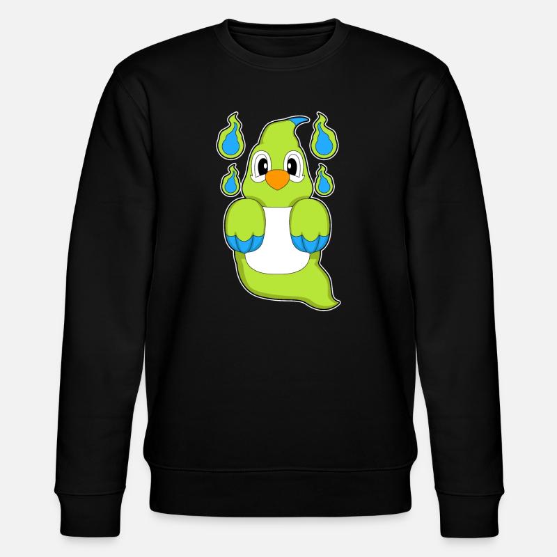 Fantôme perroquet - Sweat bio CHANGER Stanley/Stella Unisexe - noir