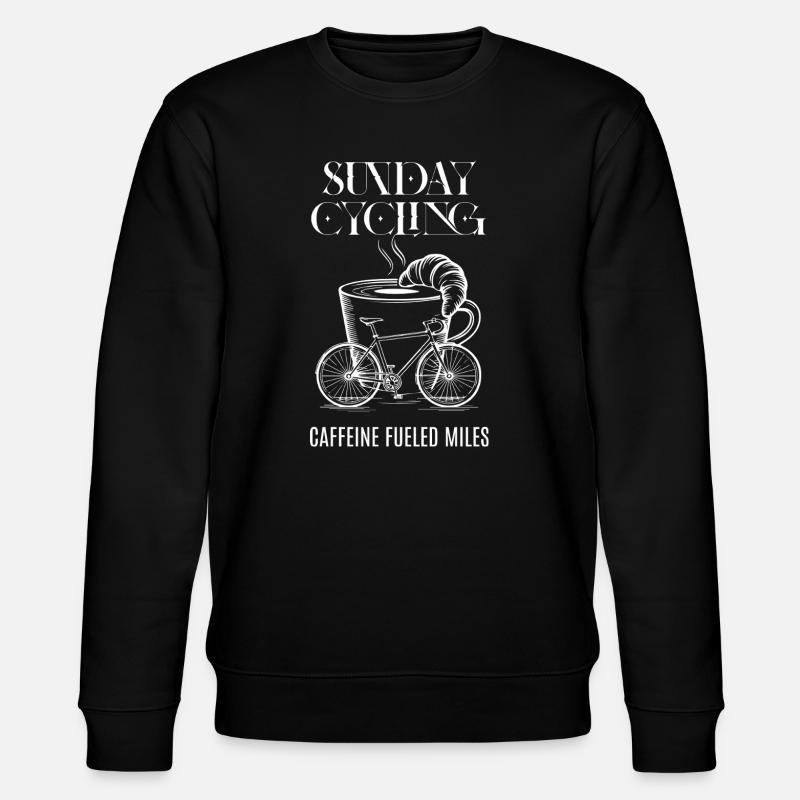 Miles alimentés par la caféine - Sweat bio CHANGER Stanley/Stella Unisexe - noir