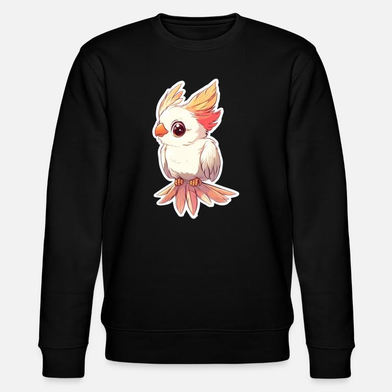 Kakadu - Stanley/Stella Unisex Bio-Sweatshirt CHANGER  - Schwarz