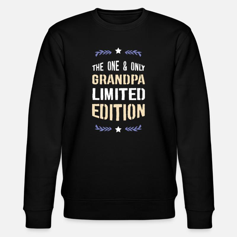 L’édition limitée Only Grandfather - Sweat bio CHANGER Stanley/Stella Unisexe - noir