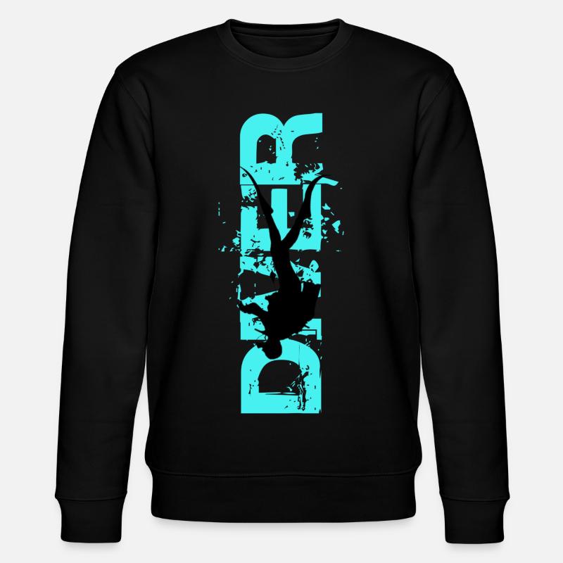 Diver - Stanley/Stella Unisex Bio-Sweatshirt CHANGER  - Schwarz