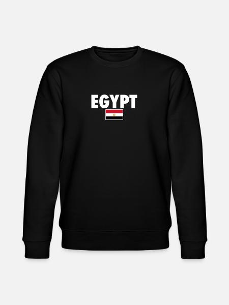 Egypt Egyptian Flag Egyptian - Stanley/Stella CHANGER Unisex Organic Sweatshirt - black
