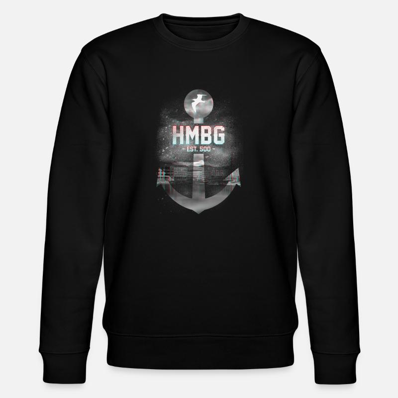 HAMBOURG - Sweat bio CHANGER Stanley/Stella Unisexe - noir