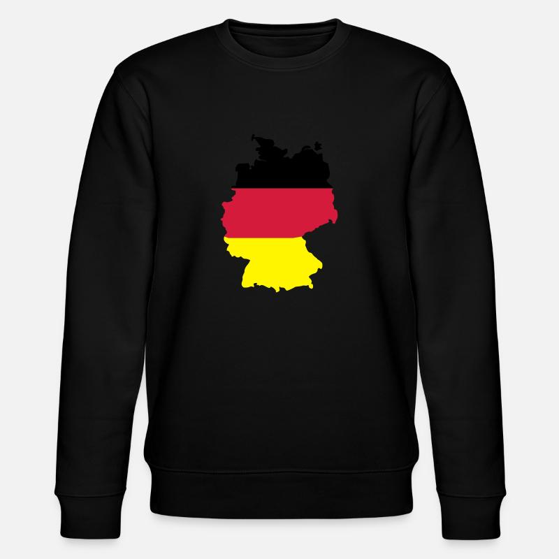 Deutschland - Stanley/Stella Unisex Bio-Sweatshirt CHANGER - Schwarz