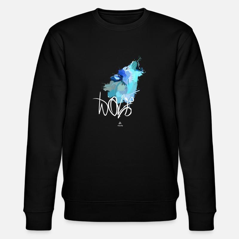 Wolf - Sweat bio CHANGER Stanley/Stella Unisexe - noir