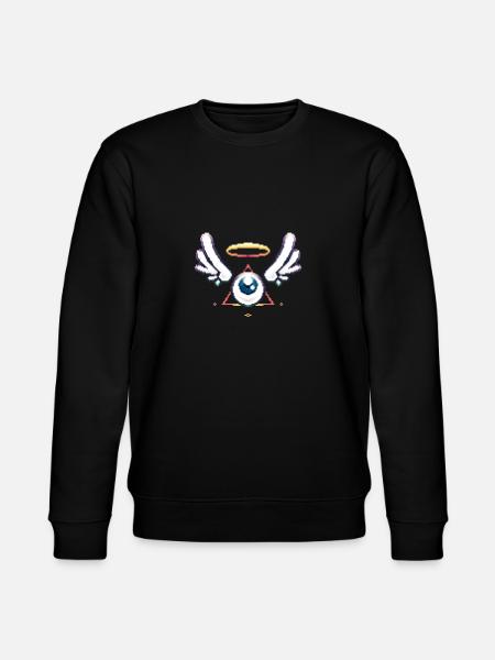 eyeball - Stanley/Stella CHANGER Unisex Organic Sweatshirt - black