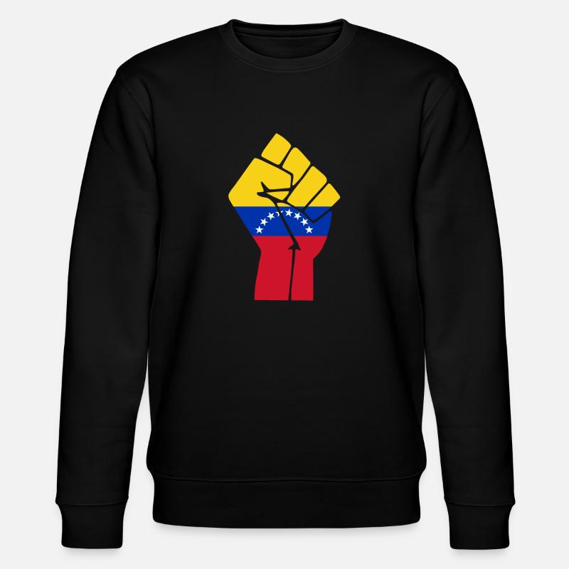 Venezuela - Stanley/Stella Unisex Bio-Sweatshirt CHANGER  - Schwarz