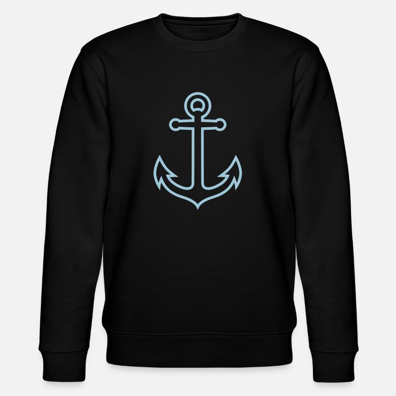 Anker - Stanley/Stella Unisex Bio-Sweatshirt CHANGER  - Schwarz
