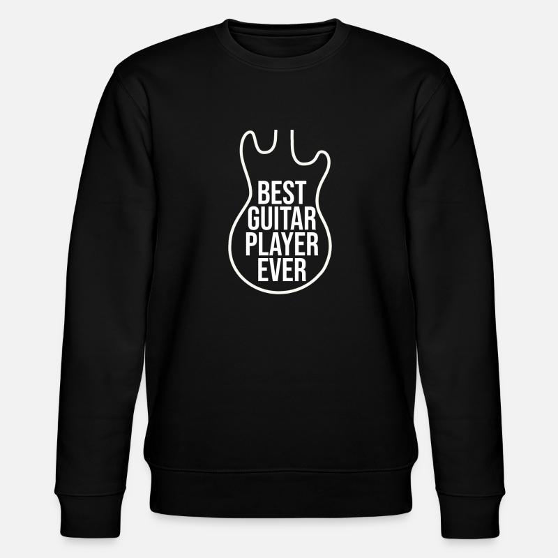 Bester Gitarrist aller Zeiten - Stanley/Stella Unisex Bio-Sweatshirt CHANGER - Schwarz