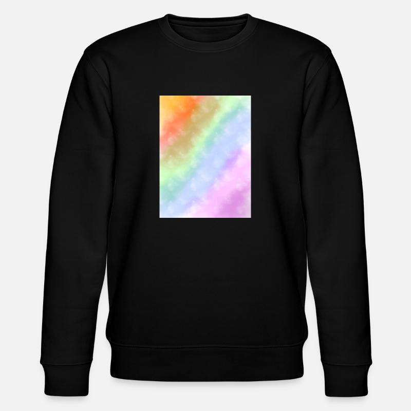 Love and peace - Stanley/Stella Unisex Bio-Sweatshirt CHANGER  - Schwarz