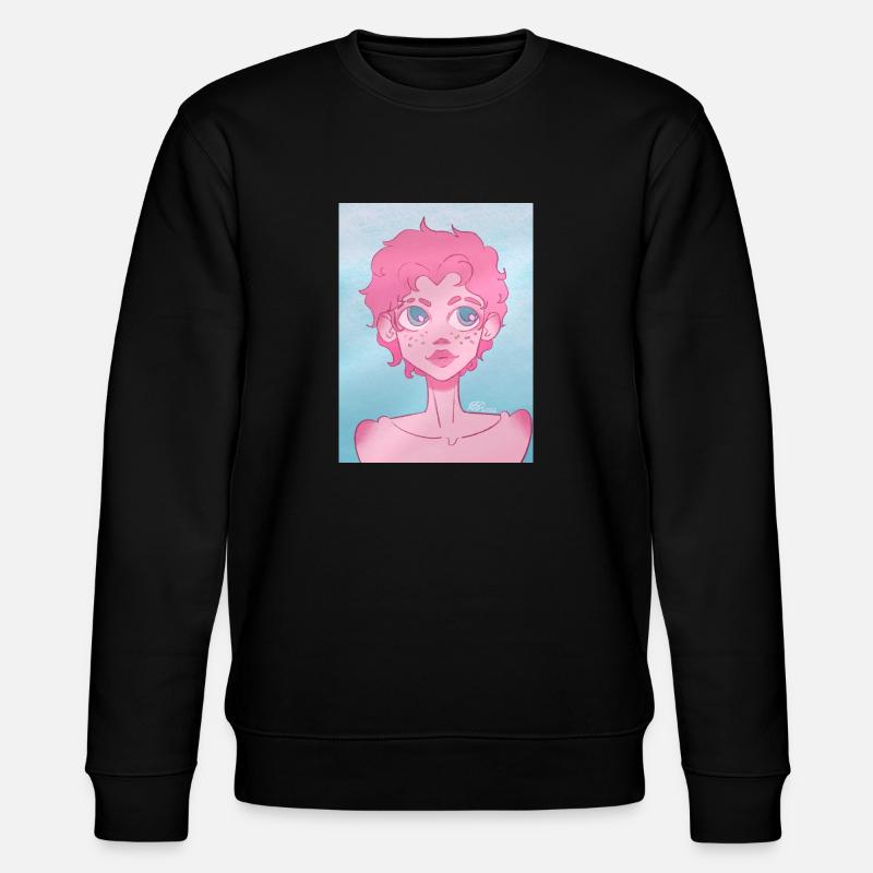 Süßigkeiten Crush - Stanley/Stella Unisex Bio-Sweatshirt CHANGER  - Schwarz