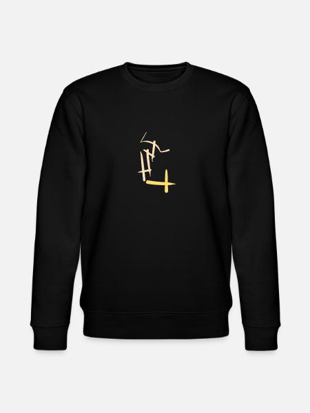 Wonderful abstractness - Stanley/Stella CHANGER Unisex Organic Sweatshirt - black