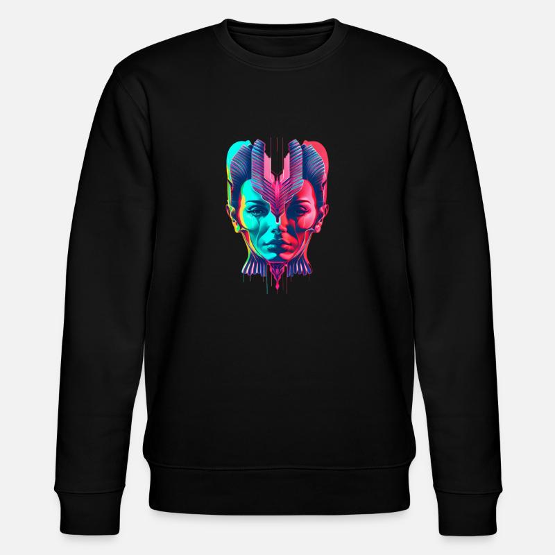 Siamese Head - Sweat bio CHANGER Stanley/Stella Unisexe - noir