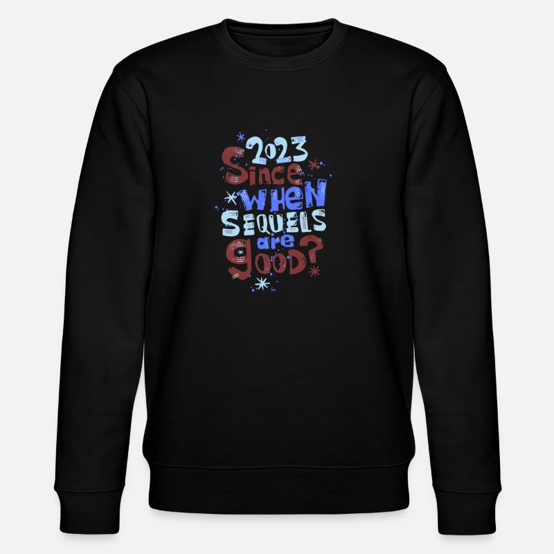 2023 - Stanley/Stella Unisex Bio-Sweatshirt CHANGER  - Schwarz