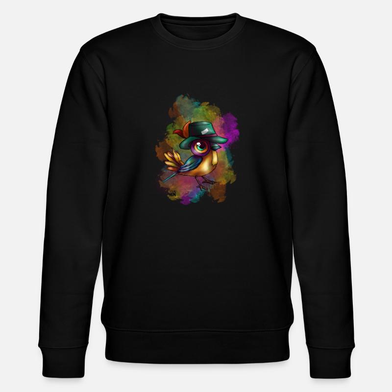 Oiseau - Sweat bio CHANGER Stanley/Stella Unisexe - noir