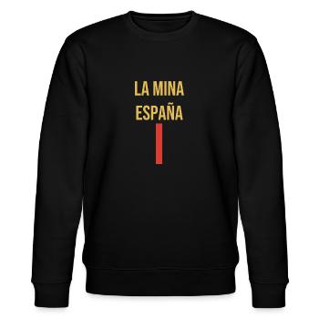 T-shirt La Mina Espagne Espagne - Sweat bio CHANGER Stanley/Stella Unisexe - noir - Devant - Nik (191cm) & Marisol (170cm)
