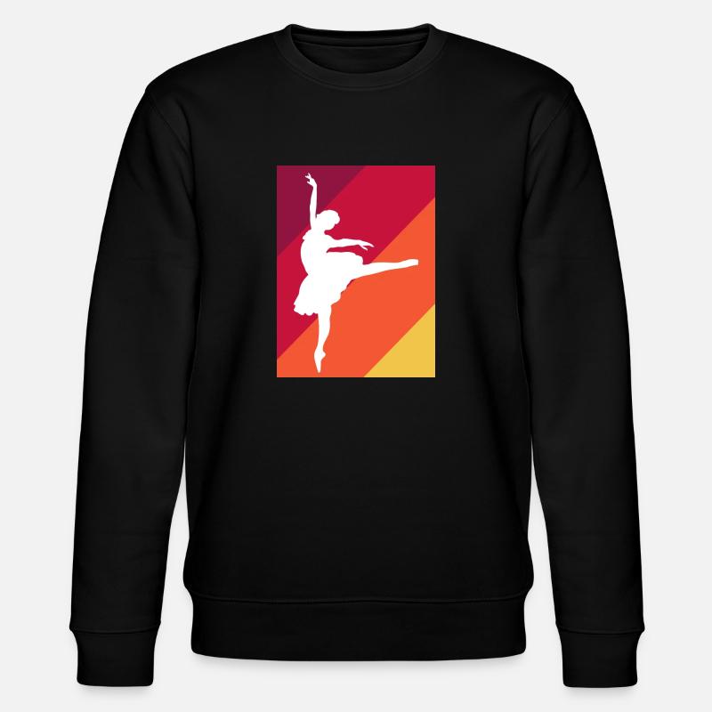 Dancing Dance Music - Stanley/Stella Unisex Bio-Sweatshirt CHANGER  - Schwarz