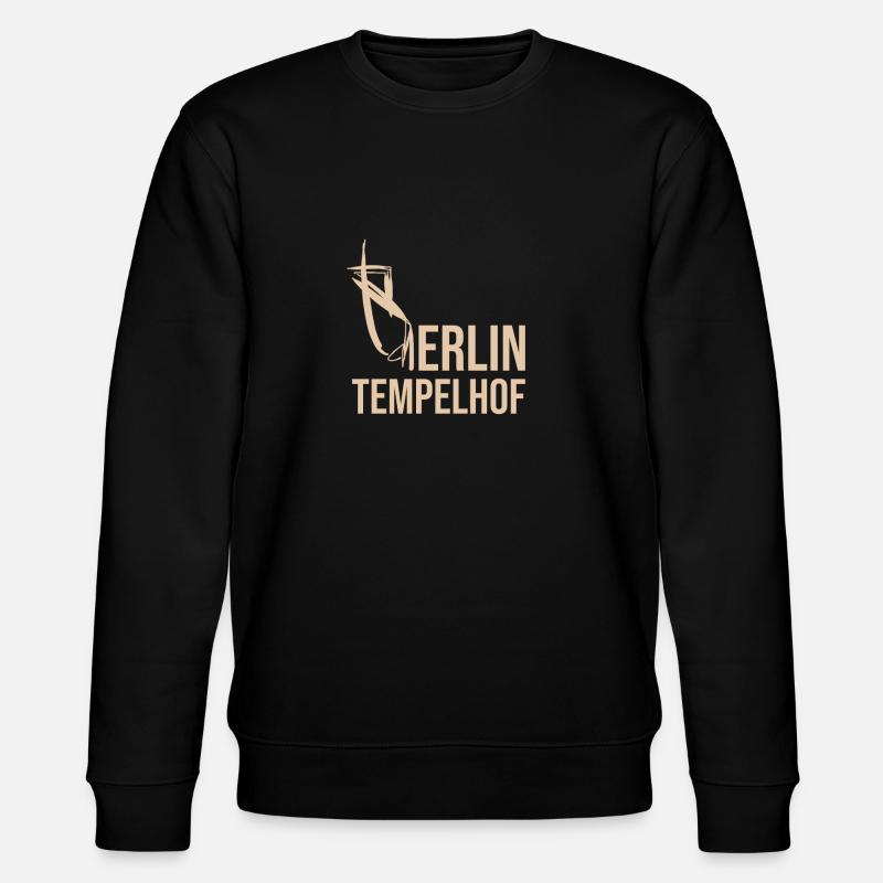 Berlin Tempelhof Bucket Hat - Stanley/Stella CHANGER Unisex Organic Sweatshirt - black
