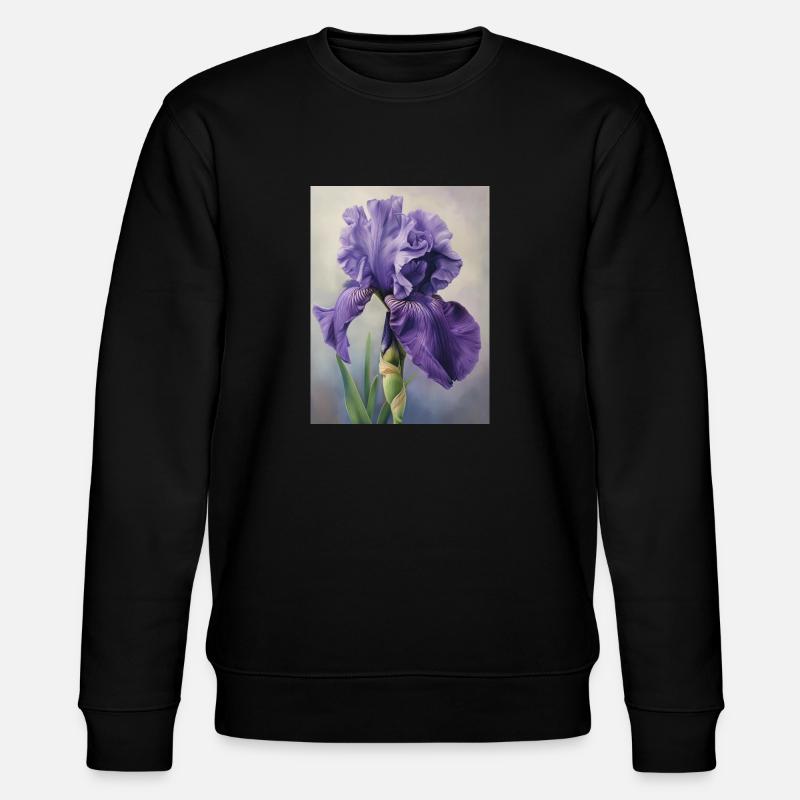 Iris FL 127 - Stanley/Stella Unisex Bio-Sweatshirt CHANGER  - Schwarz