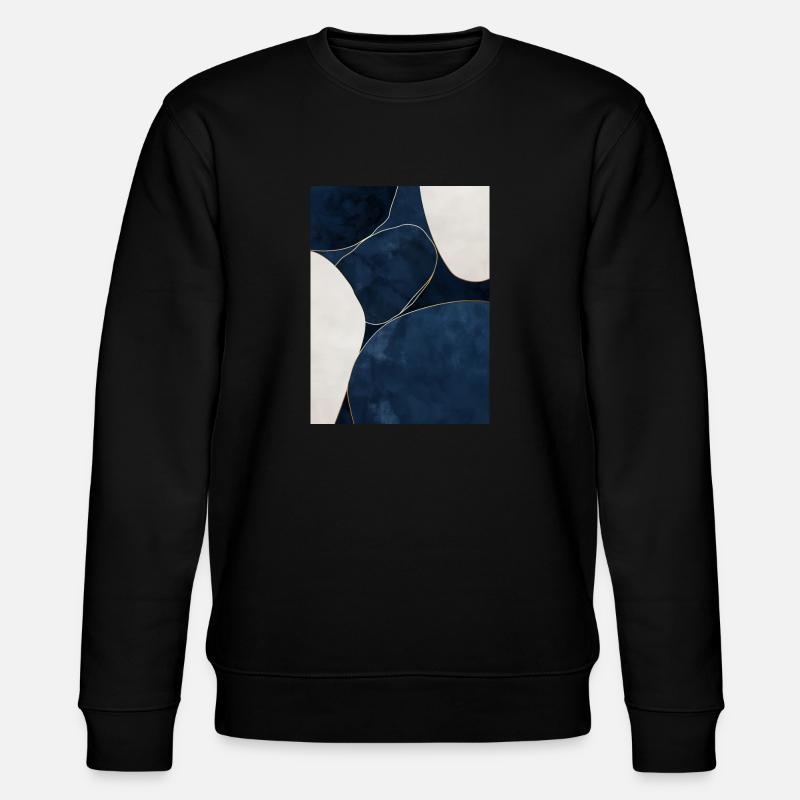 Vert Abstrait 16 - Sweat bio CHANGER Stanley/Stella Unisexe - noir