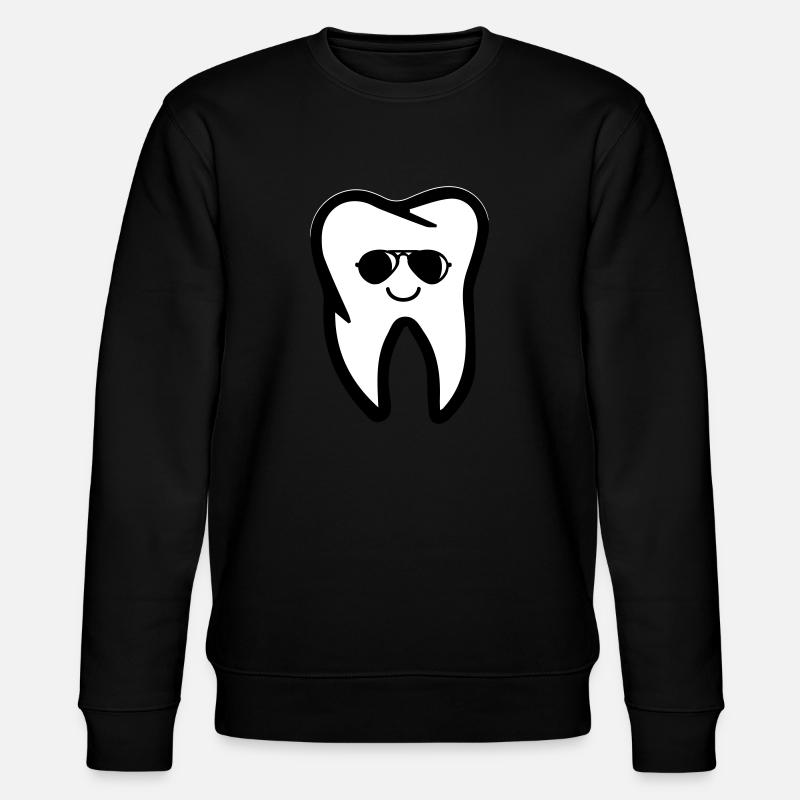 zahn sonnenbrille - Stanley/Stella Unisex Bio-Sweatshirt CHANGER  - Schwarz