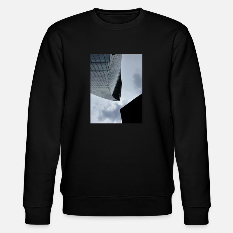 Skyscraper - Stanley/Stella Unisex Bio-Sweatshirt CHANGER  - Schwarz
