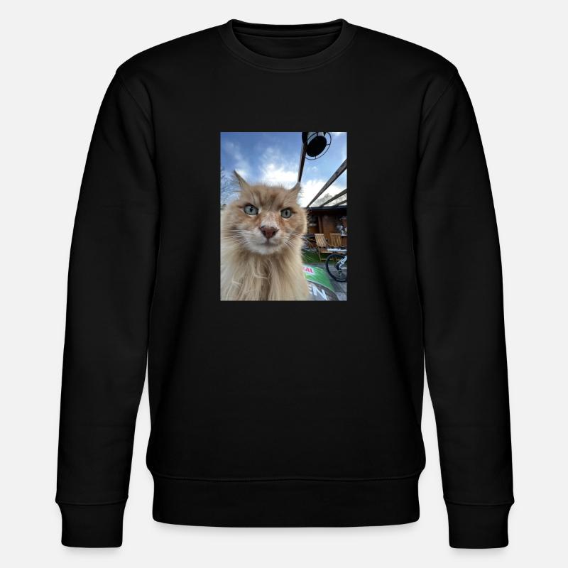 Selfie de chat - Sweat bio CHANGER Stanley/Stella Unisexe - noir