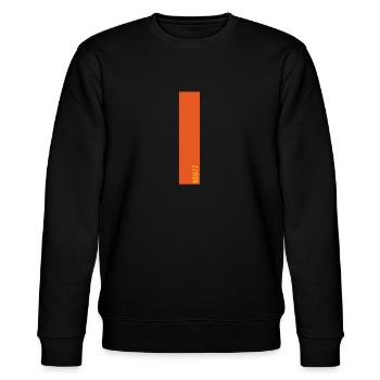 NOIA17 Fischerhut - Stanley/Stella Unisex Bio-Sweatshirt CHANGER  - Schwarz - Vorne - Nik (191cm) & Marisol (170cm)