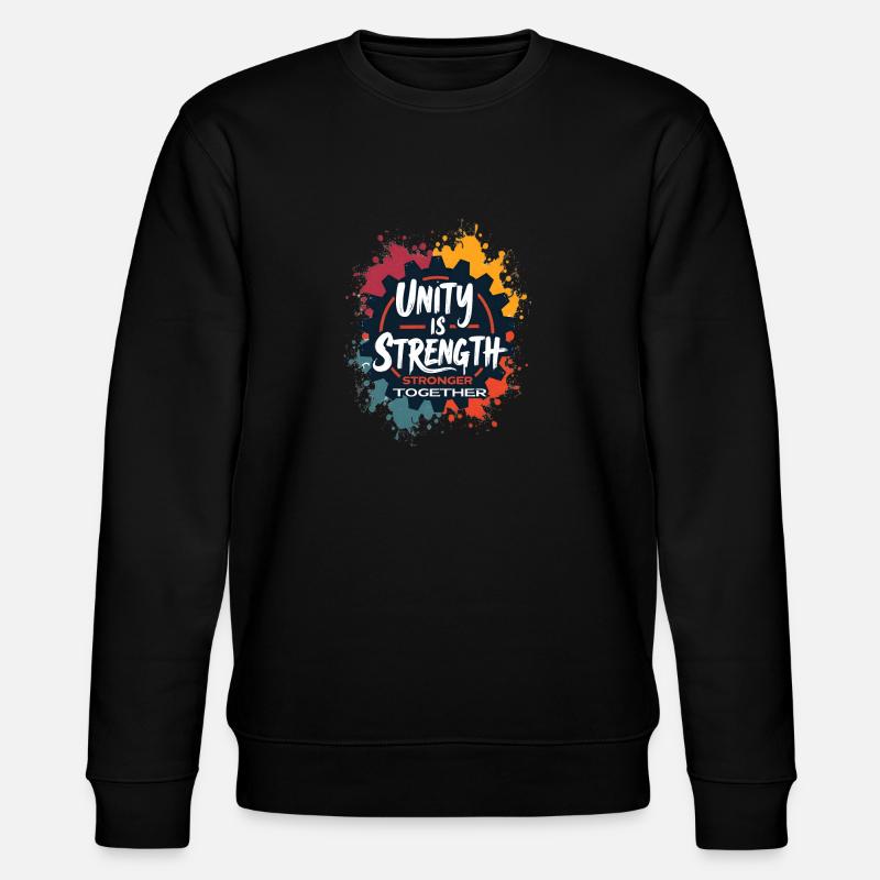 PLUS FORTS ENSEMBLE - Sweat bio CHANGER Stanley/Stella Unisexe - noir