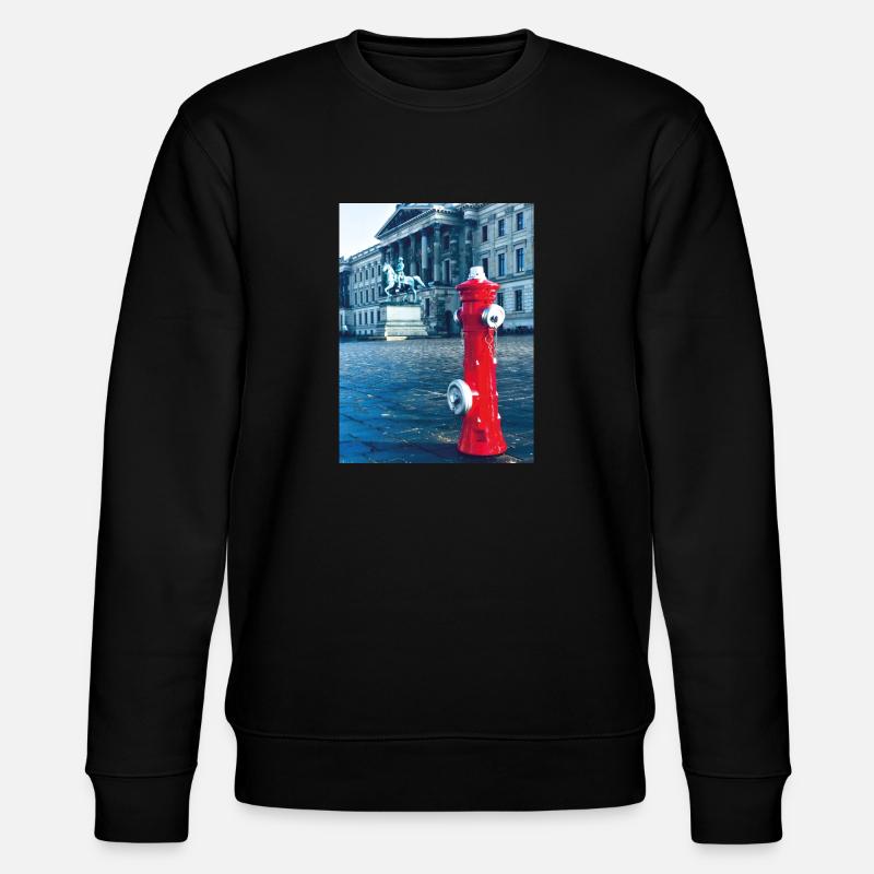 Hydrant - Stanley/Stella Unisex Bio-Sweatshirt CHANGER  - Schwarz