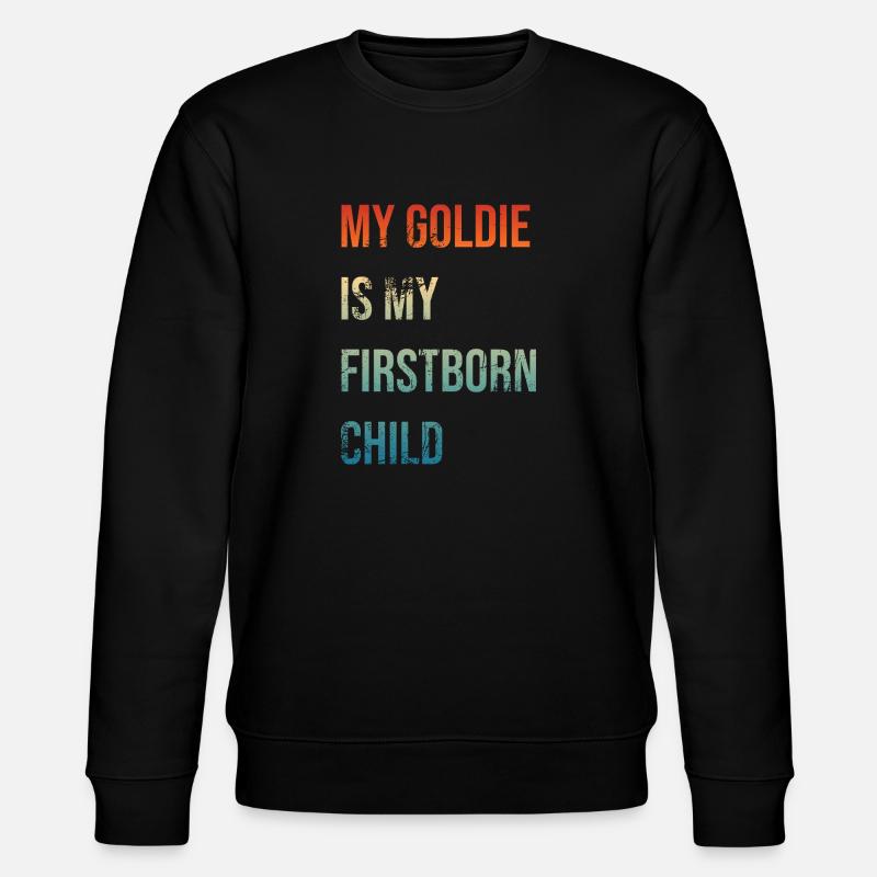 Goldie Firstborn - Stanley/Stella Unisex Bio-Sweatshirt CHANGER  - Schwarz