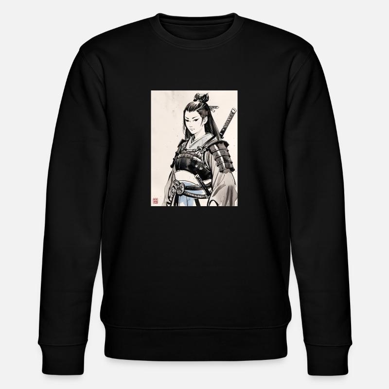 Rache in Seide und Stahl - Stanley/Stella Unisex Bio-Sweatshirt CHANGER  - Schwarz