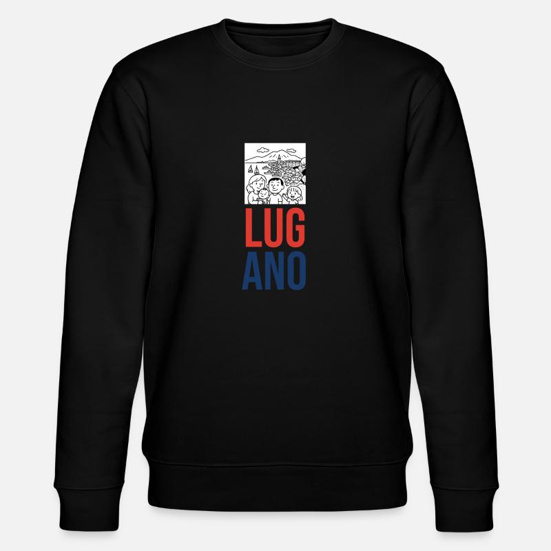 Lugano - Sweat bio CHANGER Stanley/Stella Unisexe - noir