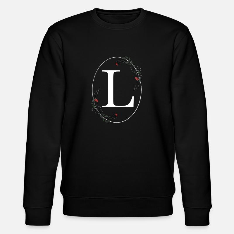 Lettre L - Sweat bio CHANGER Stanley/Stella Unisexe - noir