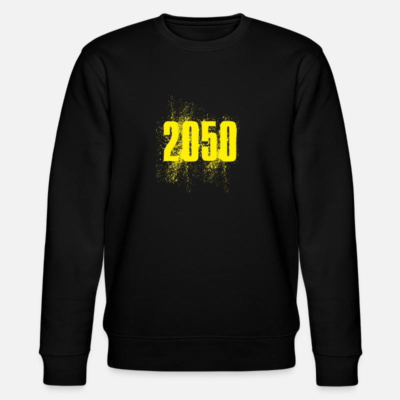 Number 2050 - Stanley/Stella Unisex Bio-Sweatshirt CHANGER  - Schwarz