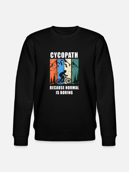 Cycopath - Stanley/Stella CHANGER Unisex Organic Sweatshirt - black