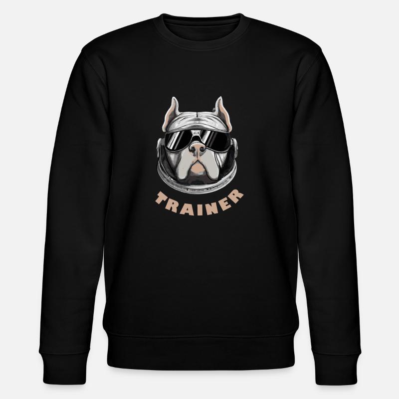 Pitbull Retro Sneakers Dog Terrier - Sweat bio CHANGER Stanley/Stella Unisexe - noir