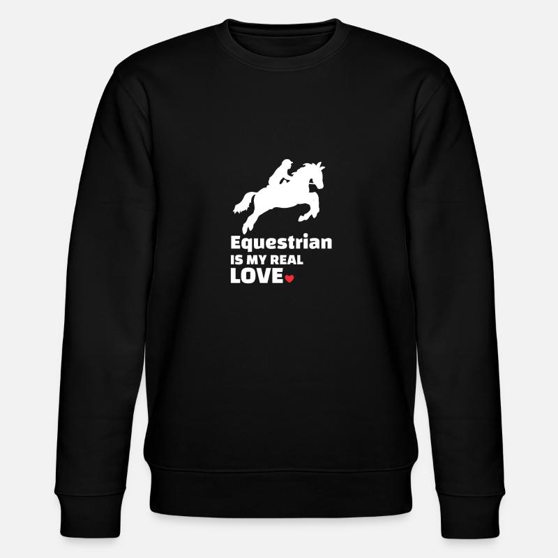 Cavaliers Amateurs de chevaux - Sweat bio CHANGER Stanley/Stella Unisexe - noir