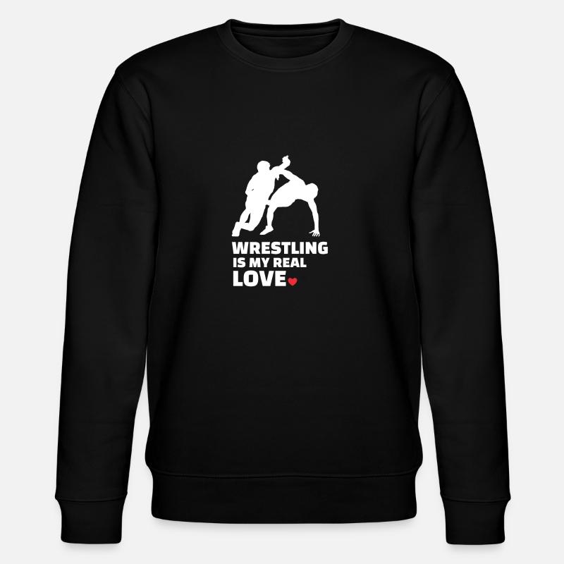 J’adore la lutte - Sweat bio CHANGER Stanley/Stella Unisexe - noir