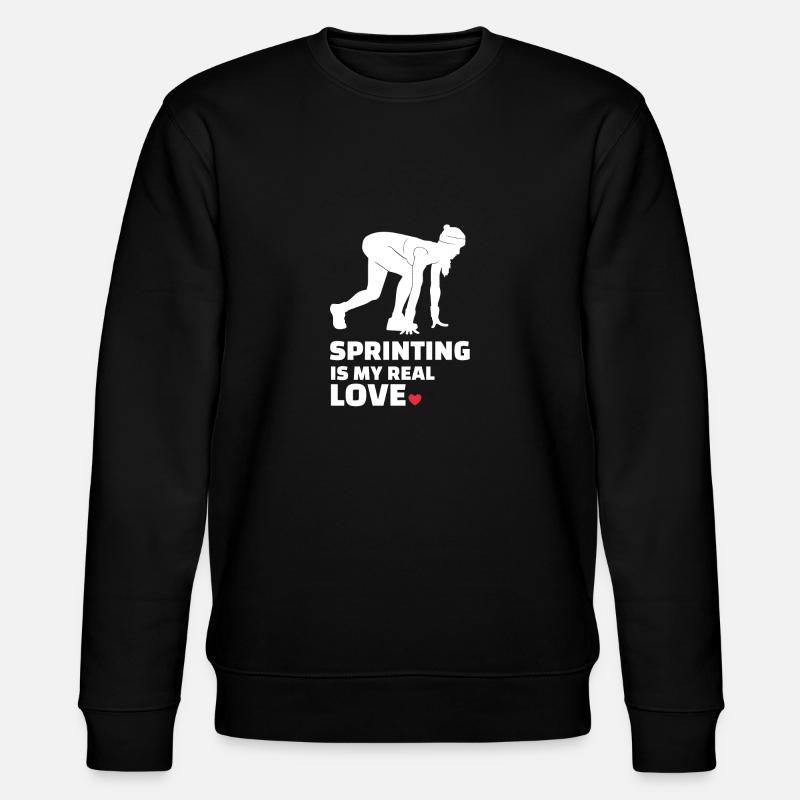 J’adore sprinter - Sweat bio CHANGER Stanley/Stella Unisexe - noir