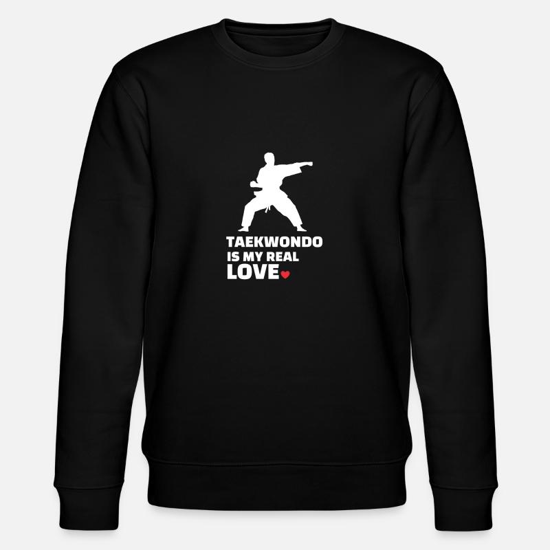 J’adore le Taekwondo - Sweat bio CHANGER Stanley/Stella Unisexe - noir