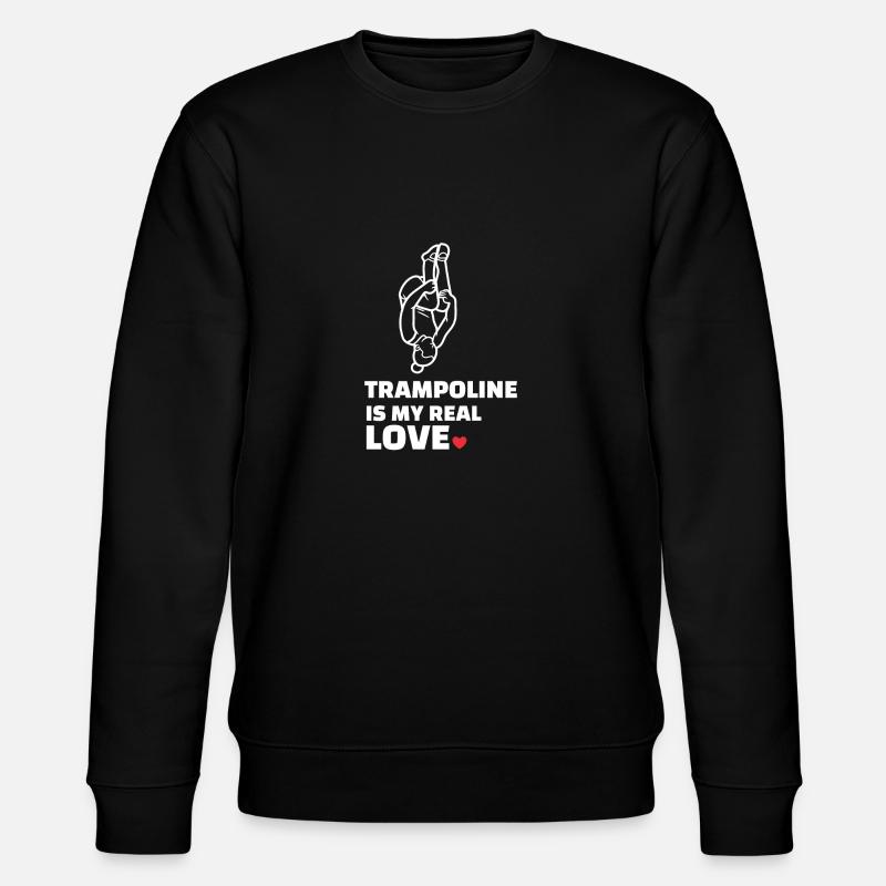 J’adore le trampoline - Sweat bio CHANGER Stanley/Stella Unisexe - noir
