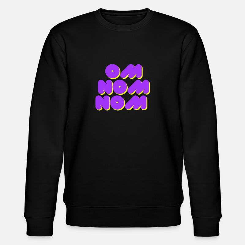 Om Name Name - Stanley/Stella Unisex Bio-Sweatshirt CHANGER  - Schwarz