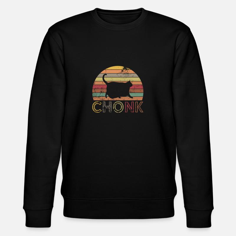 Chat Chonk - Sweat bio CHANGER Stanley/Stella Unisexe - noir