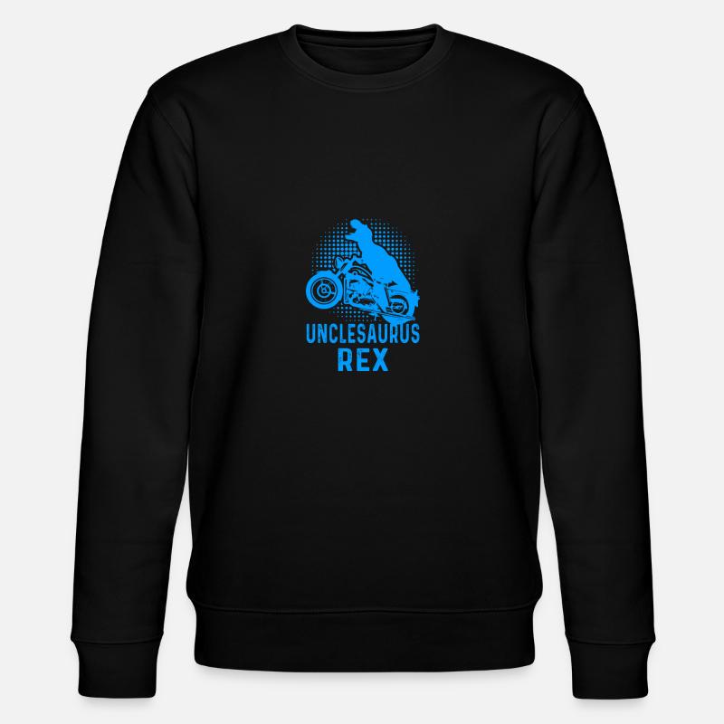 Unclesaurus Rexunclesaurus rex - Stanley/Stella CHANGER Unisex Organic Sweatshirt - black